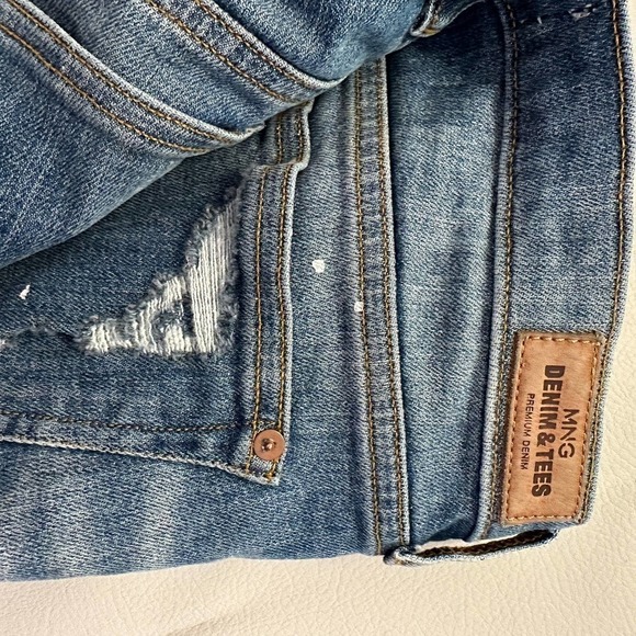 MNG Mango Jeans | Women’s Cropped Nancy Jeans, Size 6 - Picture 5 of 10